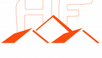 Logo Compagnons HF Blanc Orange